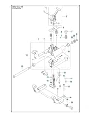 Husqvarna Ceora Razor 43M - Pivoting Arm