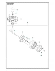 Husqvarna Ceora Razor 43M - Wheels & Tyres