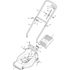 CG 434 - 2006 - 297430046/05 - Castel Garden Rotary Mower Deck and Height Adjusting Diagram