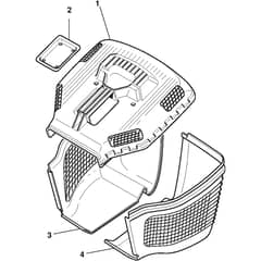 CG 434 - G - 2009 - 297430046/SP5 - Castel Garden Rotary Mower Grass Catcher Diagram