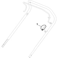 CG 464 TR-B - 2002 - 293616026/02 - Castel Garden Rotary Mower Controls Fixed RPM Diagram