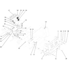 CHEYENNE (KAWASAKI) - 2017 - Oleo-Mac Ride On Mower Electrical Parts Diagram