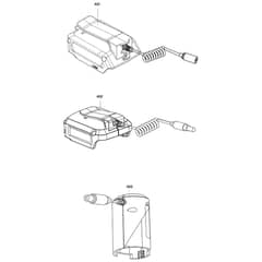 Makita CJ102D - Cordless Heated Jacket - Power Tool Diagram