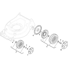 CLASSIC 20S - 2022-2025 - 2L0536047/MC - Atco Rotary Mower Wheels Diagram