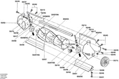 Qualcast Classic Petrol 43S - F016306042 - Cutter Assembly