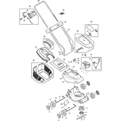 COLLECTOR 132e Kit - 2022-2025 - 291302068/ST2 - Stiga Rotary Mower Walk Behind Diagram