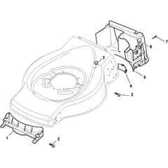 COLLECTOR 46 B - 2011-2013 - 299174621/S11 - Stiga Rotary Mower Front Conveyor Assy Diagram