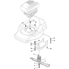 COLLECTOR 46 S - 2011 - 299274641/S11 - Stiga Rotary Mower Blade Diagram