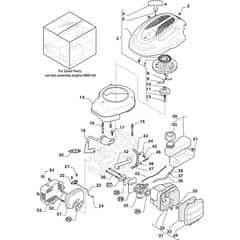 COLLECTOR 543 - 2022 - 2L0431048/ST2 - Stiga Rotary Mower Carburettor Tank Diagram