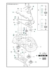 Husqvarna COMBI 103 R300 - 103cm Cutting Deck 2