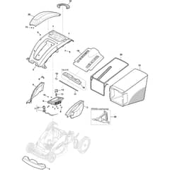 COMBI 344e Kit - 2022-2025 - 294426068/ST2 - Stiga Rotary Mower Bodywork Diagram