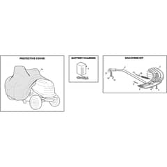 COMBI 372 - 2022-2025 - 2T0210481/ST2 - Stiga Ride On Mower Options Diagram