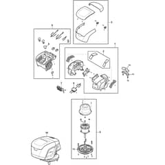 COMBI 43 Q DAE - 2019-2020 - 2L0431908/ST1 - Stiga Rotary Mower Electric Motor Diagram