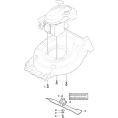 COMBI 48 - 2024-2025 - 2L0481048/ST1 - Stiga Rotary Mower Blade Diagram