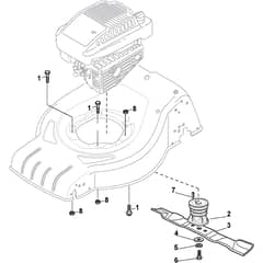 COMBI 48 S H - 2011-2013 - 295486034/S11 - Stiga Rotary Mower Blade Diagram