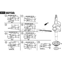 COMBI 50 SQ H - 2017-2018 - 294502838/S17 - Stiga Rotary Mower Crankshaft Diagram