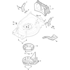 COMBI 50 V AE Kit - 2024-2025 - 294507898/ST3 - Stiga Rotary Mower Bodywork Diagram