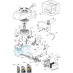 COMBI 53 S - 2014-2019 - 295536048/S14 - Stiga Rotary Mower Engine ST 01 Diagram