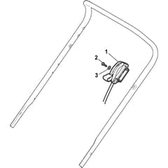 COMBI 53 S BW - 2010 - 299532044/S10 - Stiga Rotary Mower Throttle Diagram