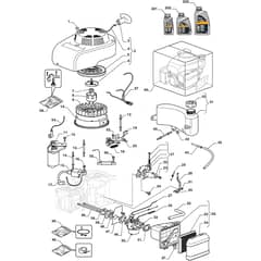 COMBI 53 SE - 2017-2019 - 295536548/S17 - Stiga Rotary Mower Carburettor Tank Diagram