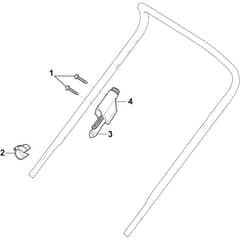 COMBI 53 SEQ - 2021-2022 - 2L0536548/ST1 - Stiga Rotary Mower Electric Start Controls Diagram