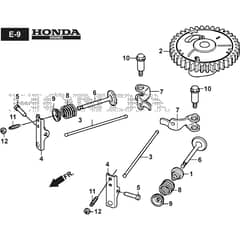 COMBI 753 V - 2022-2025 - 2L0537838/ST2 - Stiga Rotary Mower Camshaft Diagram
