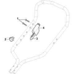 COMBI 955 VE - 2022-2025 - 294557548/ST1 - Stiga Rotary Mower Electric Start Controls Diagram