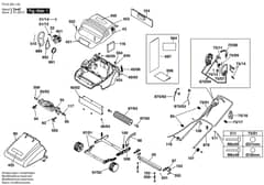 Qualcast Concorde 32 - F016300103 - Main Assembly