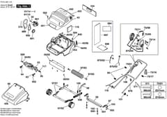Qualcast Concorde 32 - F016300142 - Main Assembly
