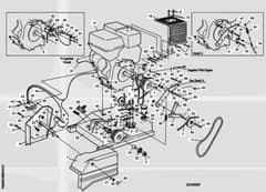 Hayter Condor Hydrostatic Drive - 510D (260000001 - 310999999) - Power Unit