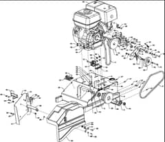 Hayter Condor Hydrostatic Drive - 510D (311000001 - 311999999) - Power Unit