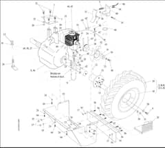 Hayter Condor Hydrostatic Drive - 510S (510S001001 - 510S099999) - Transmission Assembly