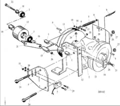 Hayter Condor Ratchet Drive - 511L (511L001001 - 511L099999) - Slipping Belt Clutch