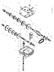 Hayter Condor Ratchet Drive - 511L (511L001001 - 511L099999) - Gearbox Assembly