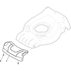 CRL 480 W - 2014 - 295487068/ZE - Castel Garden Rotary Mower Mask Diagram