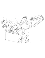 Husqvarna CRT900L - 2016-8 - Tine Assembly