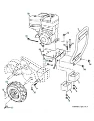 Husqvarna CRT1350LS - 2011-9 - Mainframe - Right Side