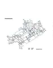 Husqvarna CRTH550 - 1999-3 - Transmission