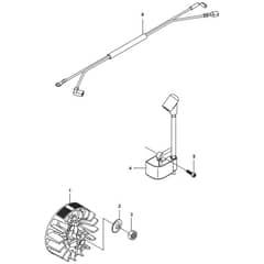 McCulloch CS340 - 966631401 - 2014-10 - Ignition System Parts Diagram