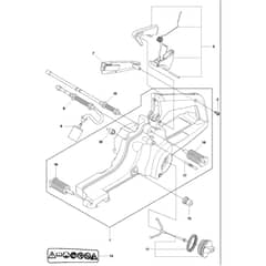 McCulloch CS350 - 2011-07 - Fuel Tank Parts Diagram