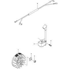 McCulloch CS380 - 967326301 - 2014-10 - Ignition System Parts Diagram