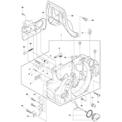 McCulloch CS390 - 2011-07 - Crankcase Parts Diagram