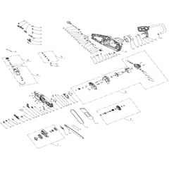 Cobra CS45E - Chainsaw Main Diagram
