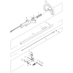 Makita CS-246.4C - Multi Function Power Head - Power Tool Diagram