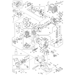Makita CS-246.4C - Multi Function Power Head - Power Tool 03 Diagram