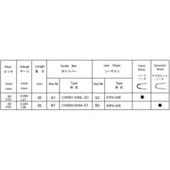 Echo CS-3510AC Guide Bar and Chain