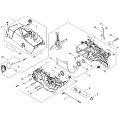 Echo CS-4310SX Crankcase