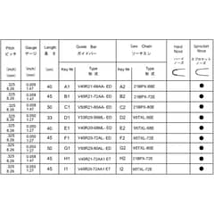 Echo CS-501SX Guide Bar and Chain