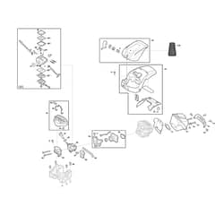 CS 750 - 2022-2025 - 240461802/ST1 - Stiga Chainsaw Carburettor Diagram