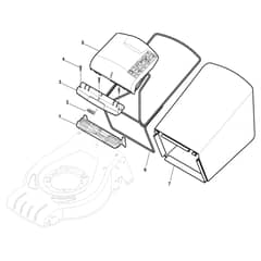 CSC 534-B - 2012-2013 - 295541023/SBM - Castel Garden Rotary Mower Grass Catcher Diagram